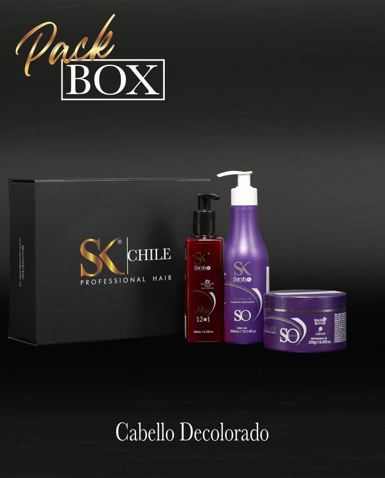 Pack Box para Cabello Decolorado (3 productos por caja